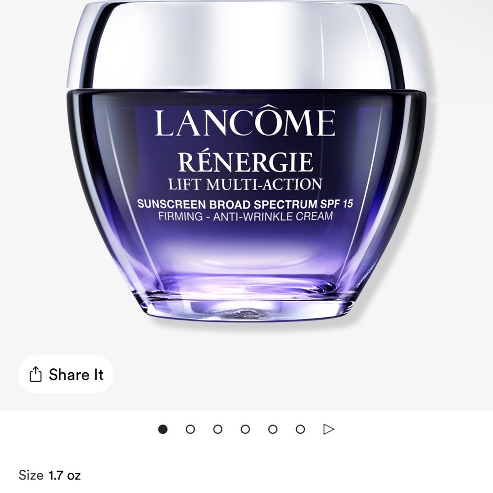 Lancome Purple Moisturizer Skincare